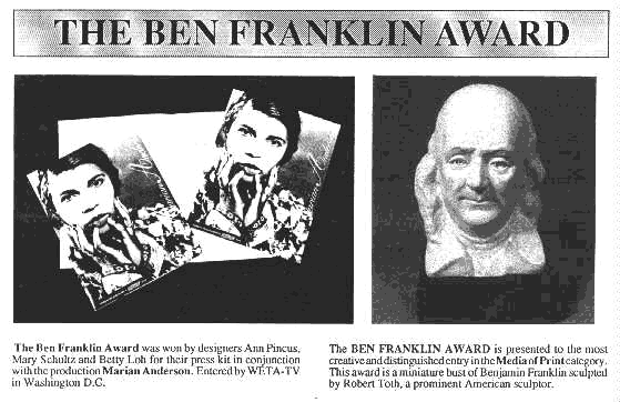 Ben Franklin Award